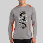 Long Sleeve Heather Colorblock Contender ™ Tee Thumbnail