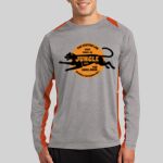 Long Sleeve Heather Colorblock Contender ™ Tee Thumbnail