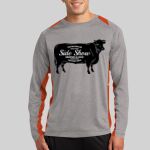 Long Sleeve Heather Colorblock Contender ™ Tee Thumbnail