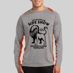 Long Sleeve Heather Colorblock Contender ™ Tee Thumbnail