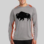 Long Sleeve Heather Colorblock Contender ™ Tee Thumbnail