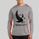 Long Sleeve Heather Colorblock Contender ™ Tee Thumbnail