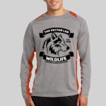 Long Sleeve Heather Colorblock Contender ™ Tee Thumbnail