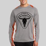 Long Sleeve Heather Colorblock Contender ™ Tee Thumbnail