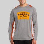Long Sleeve Heather Colorblock Contender ™ Tee Thumbnail