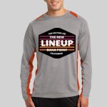 Long Sleeve Heather Colorblock Contender ™ Tee Thumbnail