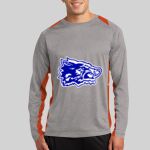 Long Sleeve Heather Colorblock Contender ™ Tee Thumbnail