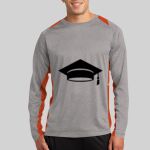 Long Sleeve Heather Colorblock Contender ™ Tee Thumbnail