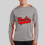 Long Sleeve Heather Colorblock Contender ™ Tee Thumbnail