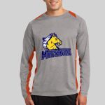 Long Sleeve Heather Colorblock Contender ™ Tee Thumbnail