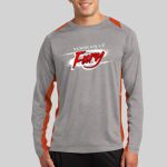 Long Sleeve Heather Colorblock Contender ™ Tee Thumbnail