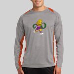 Long Sleeve Heather Colorblock Contender ™ Tee Thumbnail