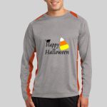 Long Sleeve Heather Colorblock Contender ™ Tee Thumbnail