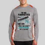 Long Sleeve Heather Colorblock Contender ™ Tee Thumbnail