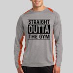 Long Sleeve Heather Colorblock Contender ™ Tee Thumbnail