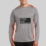 Long Sleeve Heather Colorblock Contender ™ Tee Thumbnail