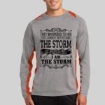 Long Sleeve Heather Colorblock Contender ™ Tee Thumbnail