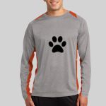 Long Sleeve Heather Colorblock Contender ™ Tee Thumbnail