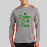 Long Sleeve Heather Colorblock Contender ™ Tee Thumbnail