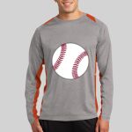 Long Sleeve Heather Colorblock Contender ™ Tee Thumbnail