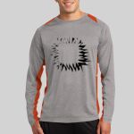 Long Sleeve Heather Colorblock Contender ™ Tee Thumbnail