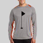 Long Sleeve Heather Colorblock Contender ™ Tee Thumbnail