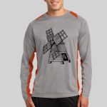 Long Sleeve Heather Colorblock Contender ™ Tee Thumbnail