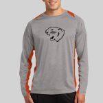 Long Sleeve Heather Colorblock Contender ™ Tee Thumbnail