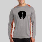 Long Sleeve Heather Colorblock Contender ™ Tee Thumbnail