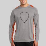 Long Sleeve Heather Colorblock Contender ™ Tee Thumbnail