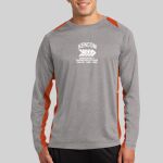 Long Sleeve Heather Colorblock Contender ™ Tee Thumbnail