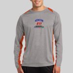 Long Sleeve Heather Colorblock Contender ™ Tee Thumbnail