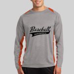 Long Sleeve Heather Colorblock Contender ™ Tee Thumbnail