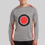 Long Sleeve Heather Colorblock Contender ™ Tee Thumbnail