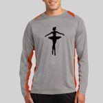 Long Sleeve Heather Colorblock Contender ™ Tee Thumbnail