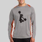 Long Sleeve Heather Colorblock Contender ™ Tee Thumbnail