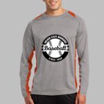 Long Sleeve Heather Colorblock Contender ™ Tee Thumbnail