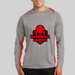 Long Sleeve Heather Colorblock Contender ™ Tee Thumbnail