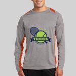 Long Sleeve Heather Colorblock Contender ™ Tee Thumbnail