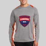 Long Sleeve Heather Colorblock Contender ™ Tee Thumbnail