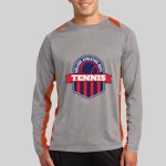 Long Sleeve Heather Colorblock Contender ™ Tee Thumbnail