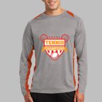 Long Sleeve Heather Colorblock Contender ™ Tee Thumbnail