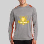 Long Sleeve Heather Colorblock Contender ™ Tee Thumbnail