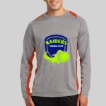 Long Sleeve Heather Colorblock Contender ™ Tee Thumbnail