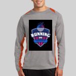 Long Sleeve Heather Colorblock Contender ™ Tee Thumbnail