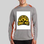 Long Sleeve Heather Colorblock Contender ™ Tee Thumbnail