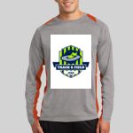 Long Sleeve Heather Colorblock Contender ™ Tee Thumbnail