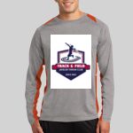 Long Sleeve Heather Colorblock Contender ™ Tee Thumbnail