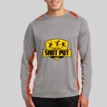 Long Sleeve Heather Colorblock Contender ™ Tee Thumbnail