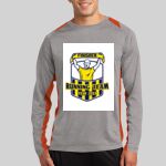 Long Sleeve Heather Colorblock Contender ™ Tee Thumbnail